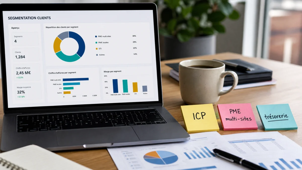 Comment construire une stratégie B2B pour votre entreprise 3 Définir sa cible : ICP, personas et segmentation client — stratégie B2B
