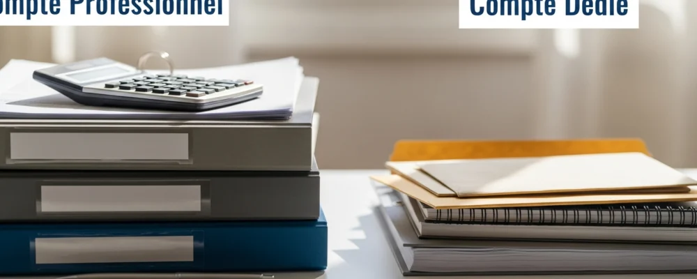 Compte bancaire professionnel obligatoire : ce que dit la loi en 2026 3 Compte professionnel ou compte dédié : quelle différence concrète — compte bancaire professionnel obligatoire