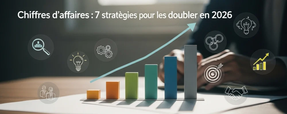 Chiffres d'affaires : 7 stratégies pour les doubler en 2026 1 chiffres d'affaires