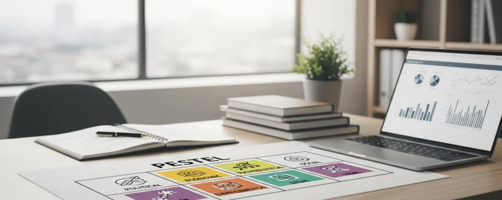 Modèle PESTEL : tableau et exemple d'application pour une entreprise — pestel