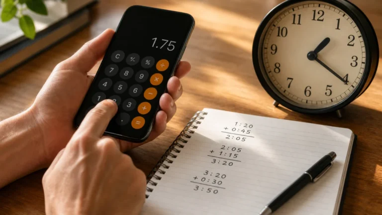 Calcul heure : comment obtenir un résultat juste en 2 minutes 12 calcul heure