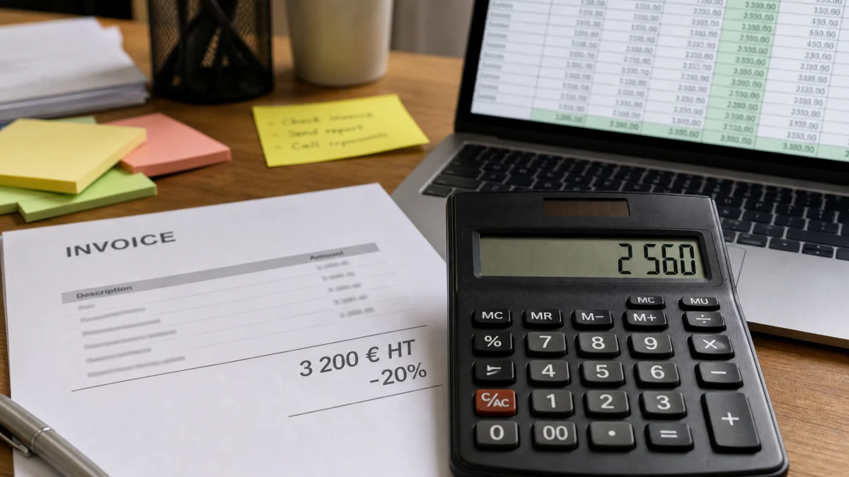 Calcul pourcentage : la méthode simple pour ne plus se tromper 3 Calcul pourcentage appliqué à la gestion d'entreprise : marges, soldes et répartition du CA — calcul pourcentage