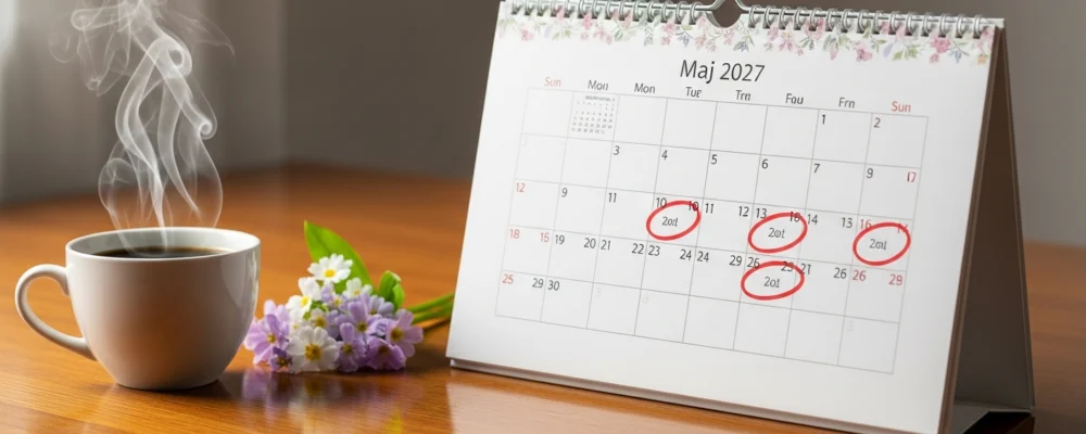 Jours fériés mai 2027 : les 4 dates officielles et leurs jours de la semaine — Jours fériés mai 2027