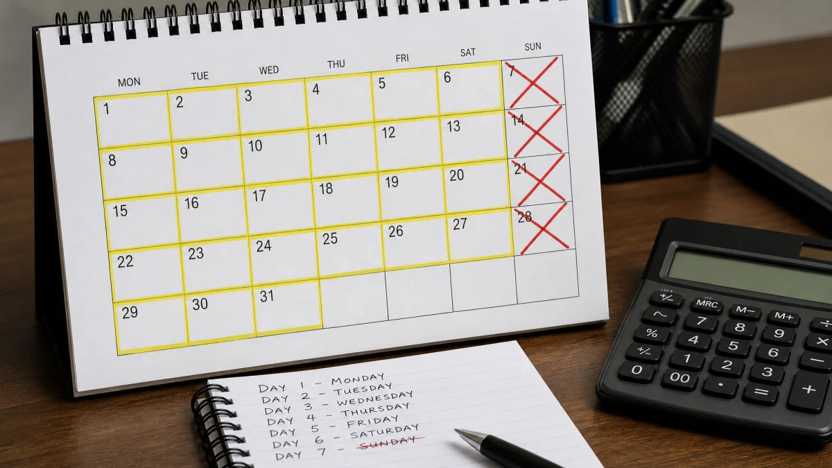 Jour ouvrable : tout ce que vous devez vraiment savoir 2 Jour ouvrable : définition et calcul selon le Code du travail — jour ouvrable