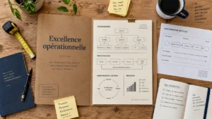 Cabinet de conseil excellence opérationnelle : KPI traduits en réflexes terrain, plan de travail