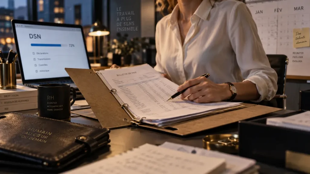 Service paie : sécuriser les salaires, DSN et paie fiabilisée