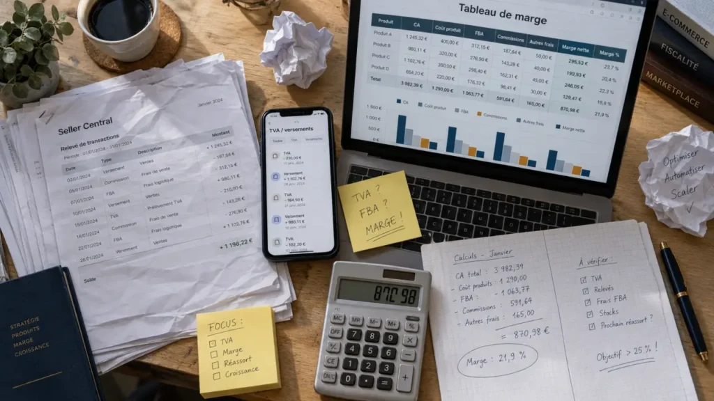 Un expert-comptable Amazon sécurise vos flux, votre TVA et votre marge 1 Expert comptable amazon : flux, TVA et marge Amazon sécurisés