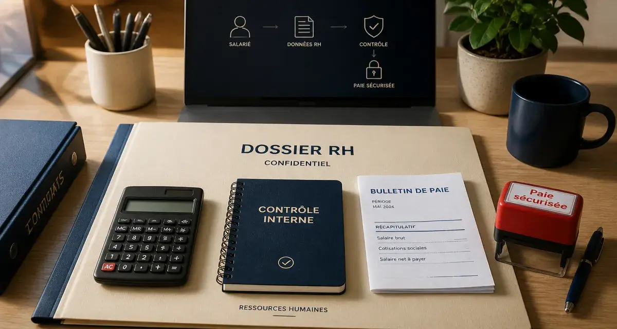 RH paye : dossier paie sécurisée et contrôle RH
